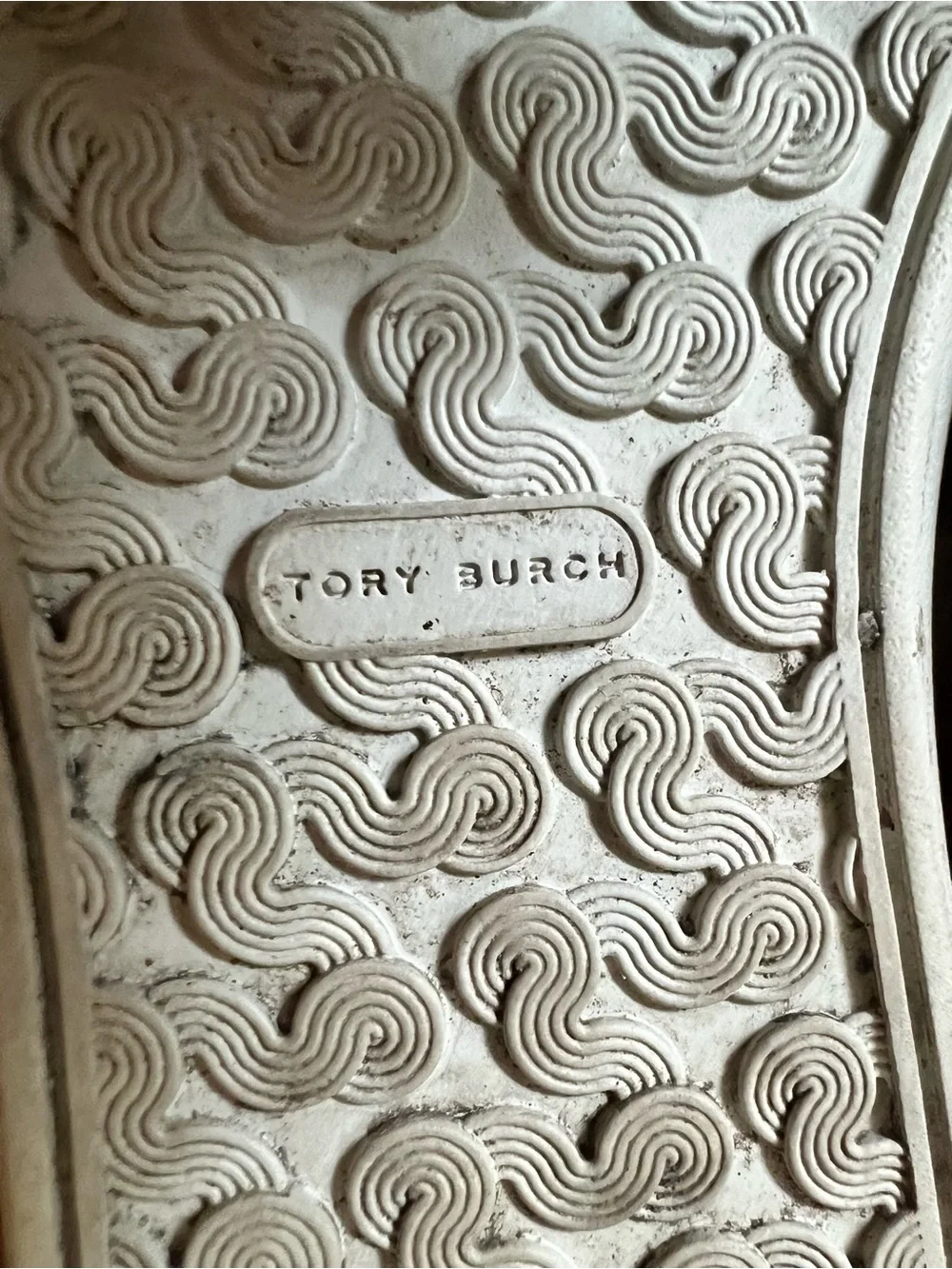 Tory Burch White Leather Logo Lace-Up Sneakers